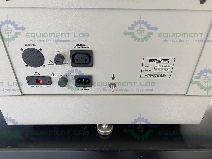 Used Deltronic DH216 16" Horizontal Optical Comparator System w/ MPC-5 Controller