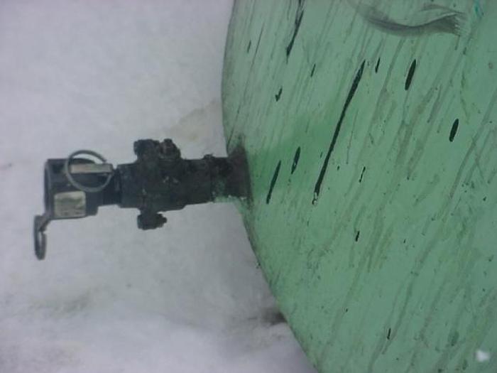 Used 175 GALLON PORTABLE MIX TANK – C/S – 44 in. DIA. X 29.5 in