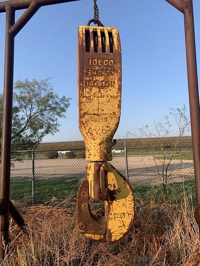 Used IDECO BLOCK AND HOOK COMBOS