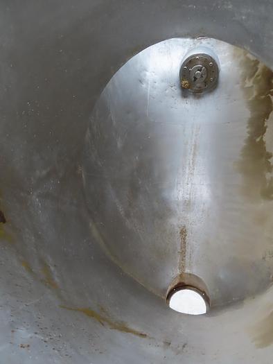 Used 30 CU. FT. PATTERSON KELLEY TWIN SHELL BLENDER - S/S - 55# DENSITY - PROVISION FOR BAR