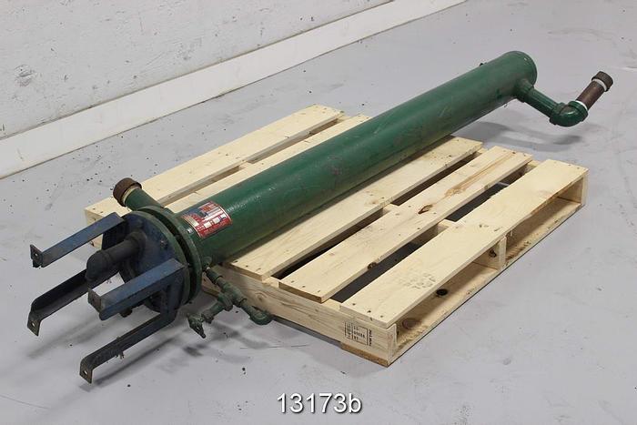 Used Itt WV-66-63 Heat Exchanger, 6" Dia X 6 Ft. Long, Shell And Tube #13173