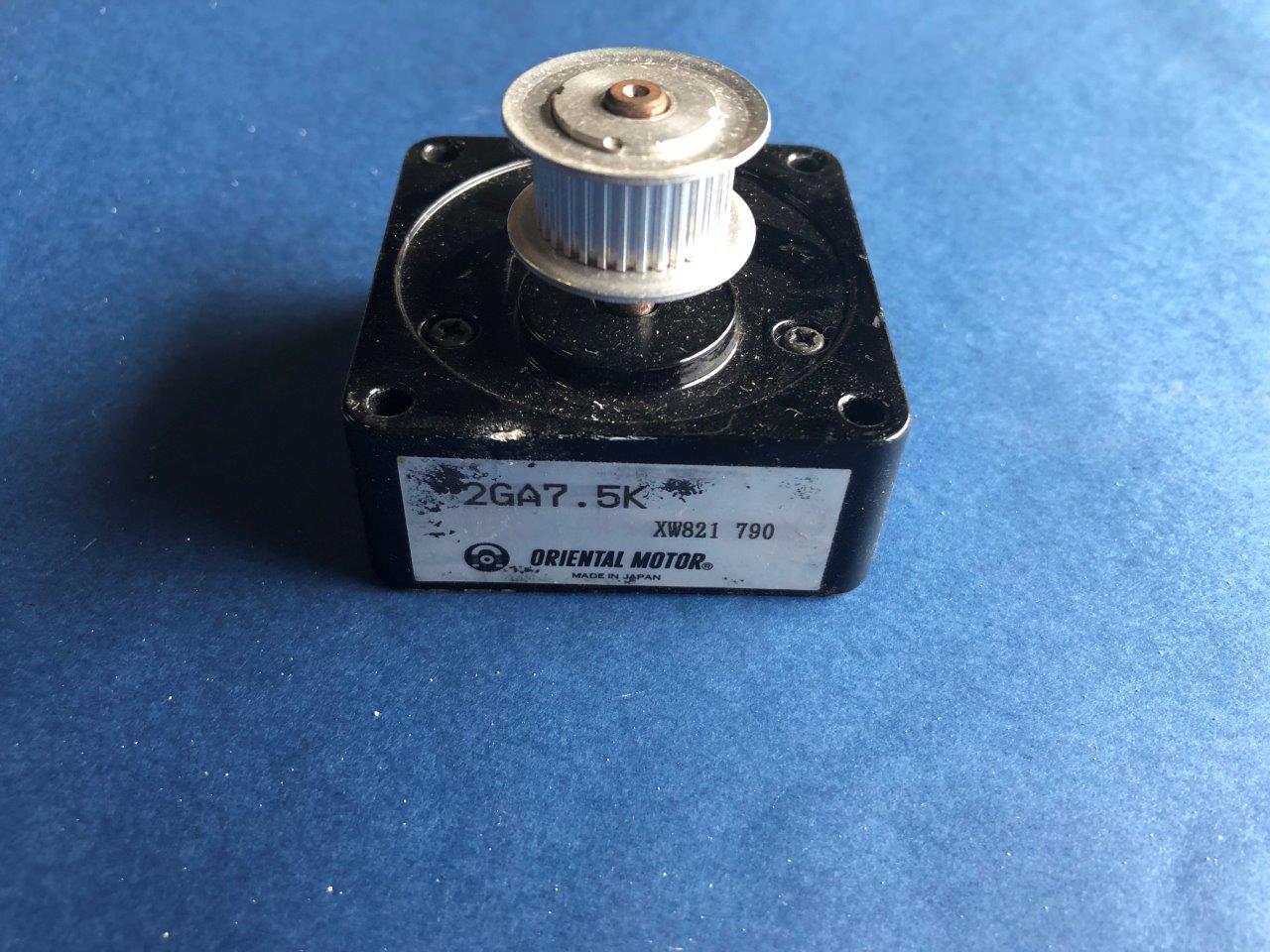 Used Oriental Motor 2GA7.5K Gear Head