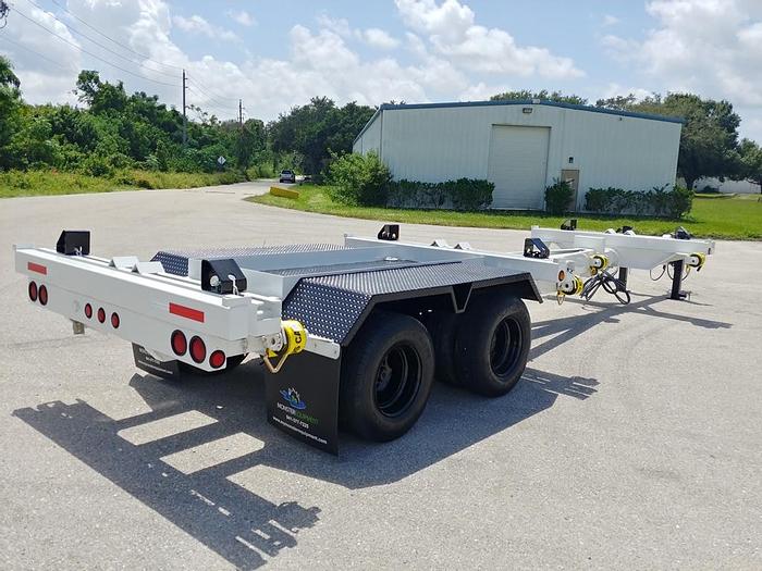 Used 2004 Butler BP-2080-A Extendable Pole Trailer