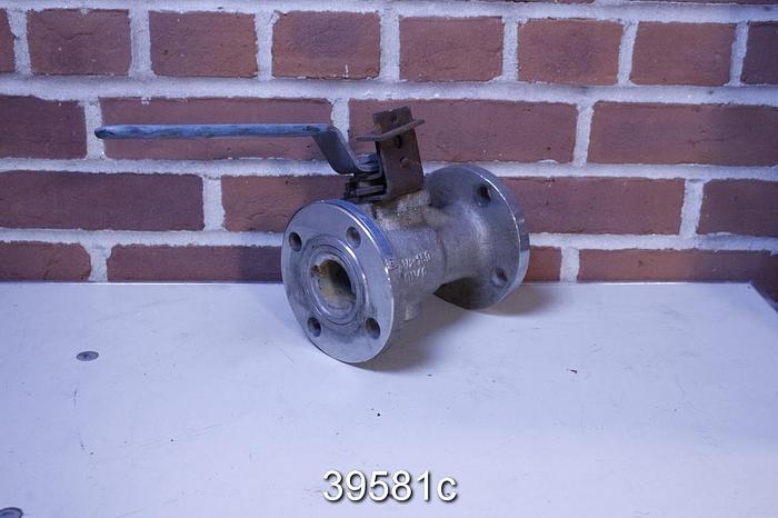 Used Neles Jamesbury 11/25150TC313600TT 1.5" Manual Ball Valve #39581