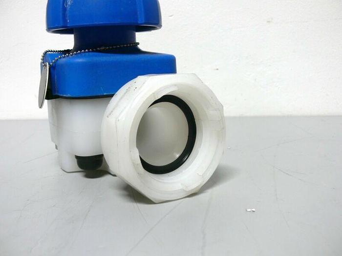 Used DN 40 d 50 PN 10 1.5" PVC Diaphragm Valve