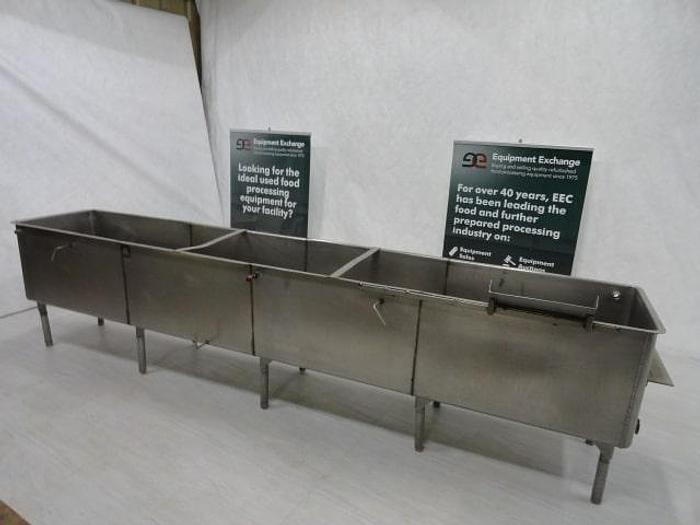 Used Horizontal Tank, 22" x 11'x 19" deep