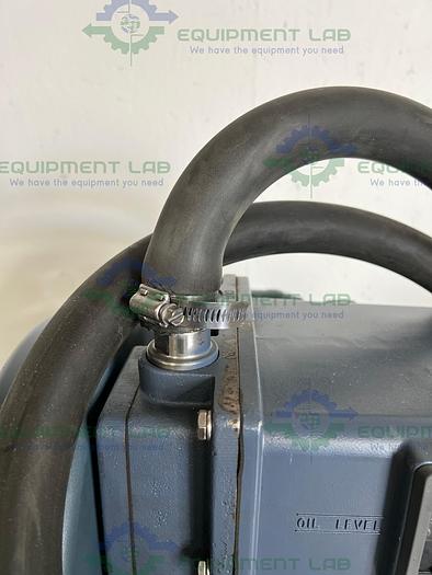 Used Welch  1402 DuoSeal Belt-Driven Rotary Vane Vacuum Pump 115/230V