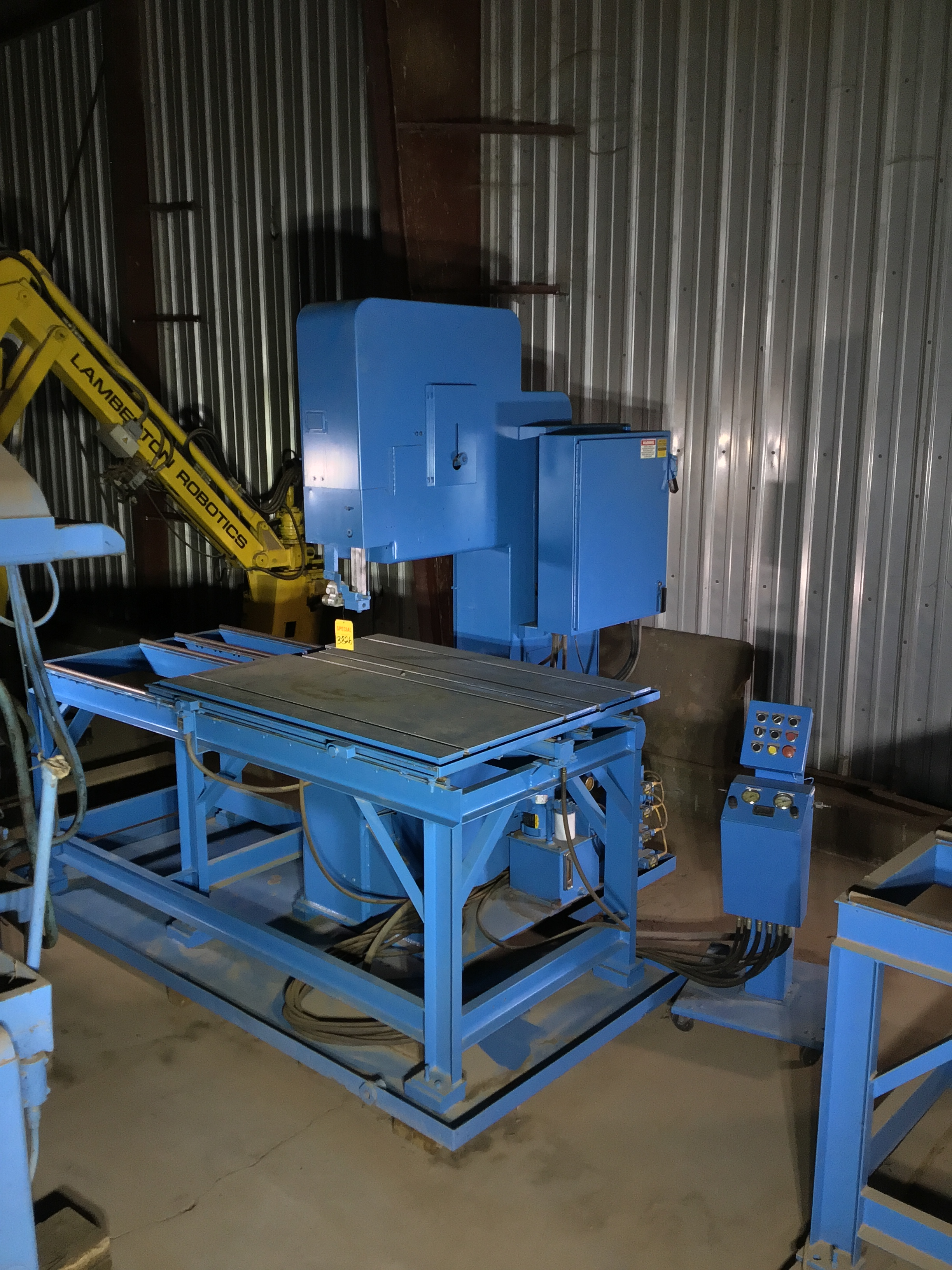 Used 36" Tannewitz Mdl. G1NE Block Saw #3825