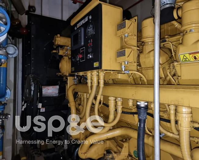 Used 1.7 MW 2008 Used Caterpillar 3512B Diesel Generator Sets
