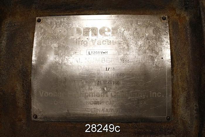 Used Vooner-LR20BV-M Vacuum Pump #28249
