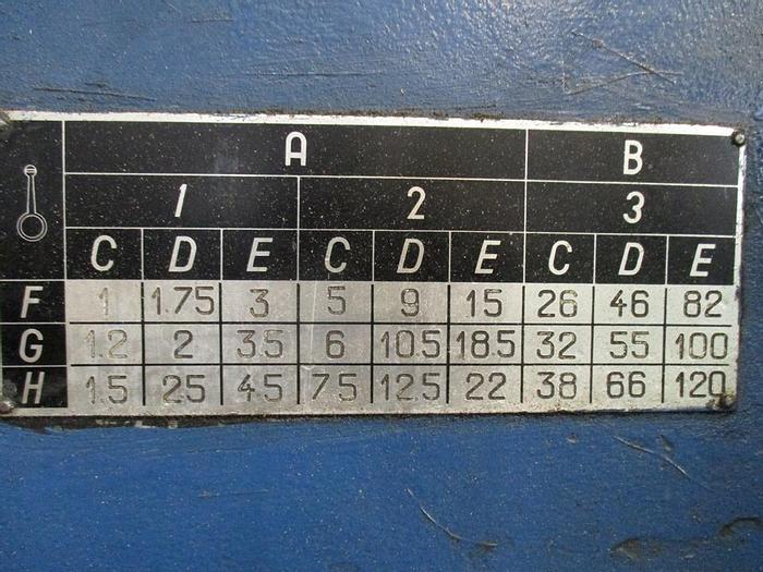 Used 1971 Leonard Heavy Duty Engine, Model 70-1000, 84" Swing, 320" Between Centers, 75 HP, 3 Way Bed Design, (3) Steady Rests