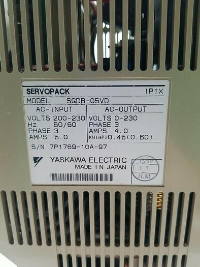 Used Yaskawa SGDB-05VD UPS RED!