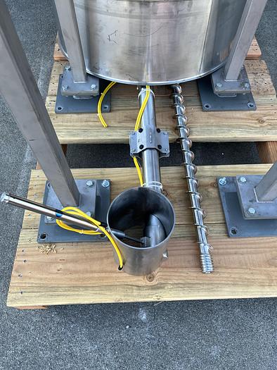 Used Feeder, Screw, 2" x 60", S/St, Schenk, Loss-in-Weight #S744835