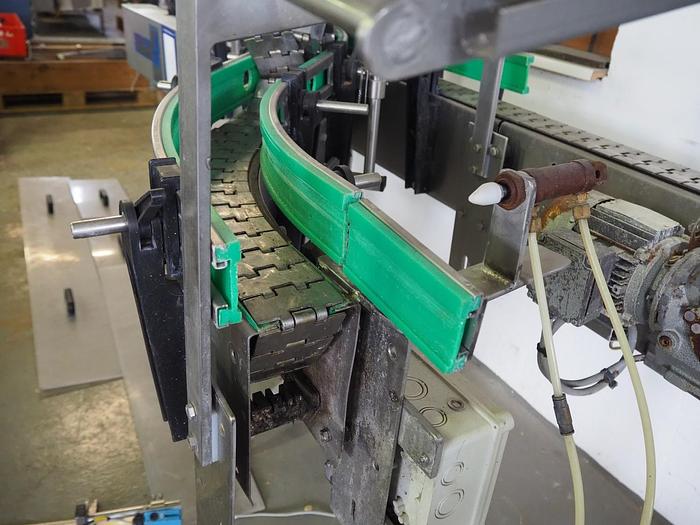 Gebraucht Scharnierplattentransportband