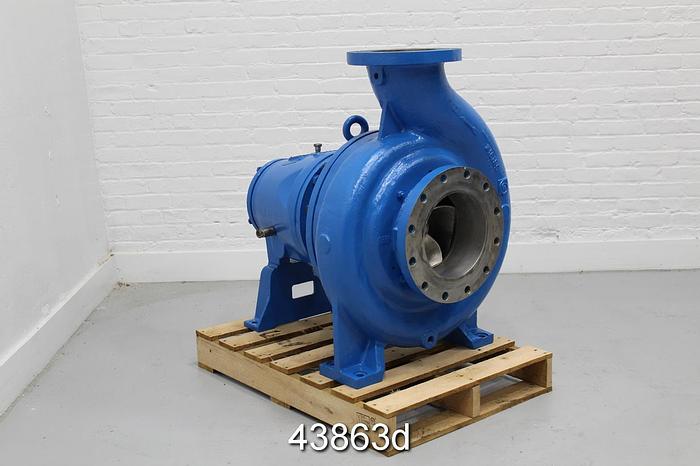 Used Goulds 3175 8x10x18 Pump, Stainless Steel Casing, 4-Vane Stainless Steel Impeller #43863