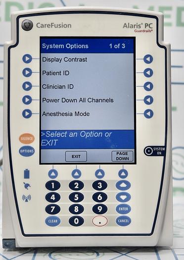 Refurbished CARDINAL HEALTH 10615068 ALARIS PC 8000 SERIES