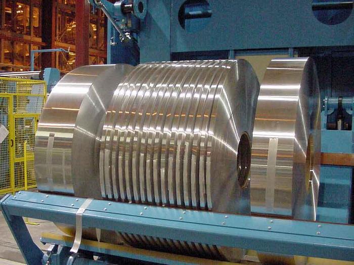 Used KAMPF   .38mm Alu. Slitting Line (Us.) #3520