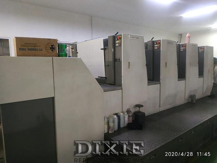 Used 2017 Komori LITHRONE A437