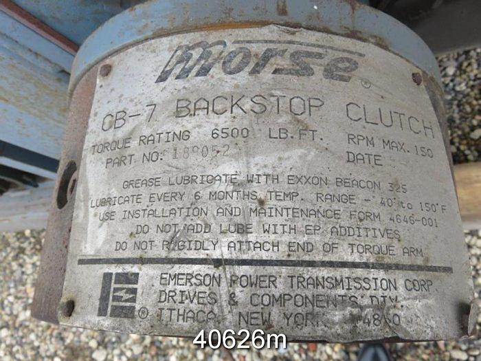 Used Kvaerner Hymac 45' Long 57" Wide Belt Conveyor for Pulper #40626