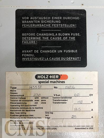 Used 1996 Holz-her Genesis 1435 SE Edgebander