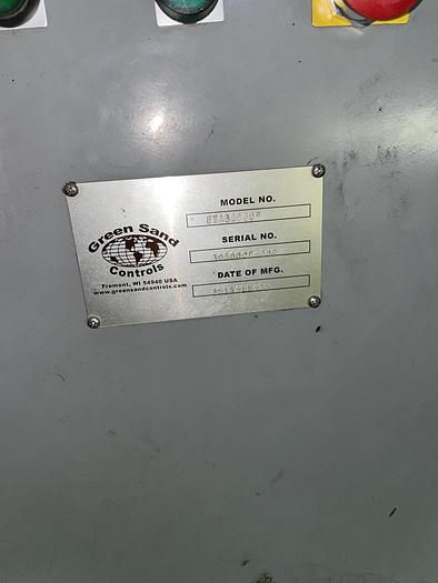 Used GREEN SAND CONTROLS CAMTACTABILITY UNIT WITH PANEL