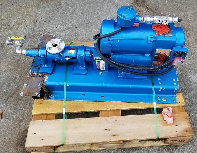 Used Pump, Moyno, 3/4 HP, 1-1/2", S/st, Mdl 1L2 SSB AAA, S742702 #S742702