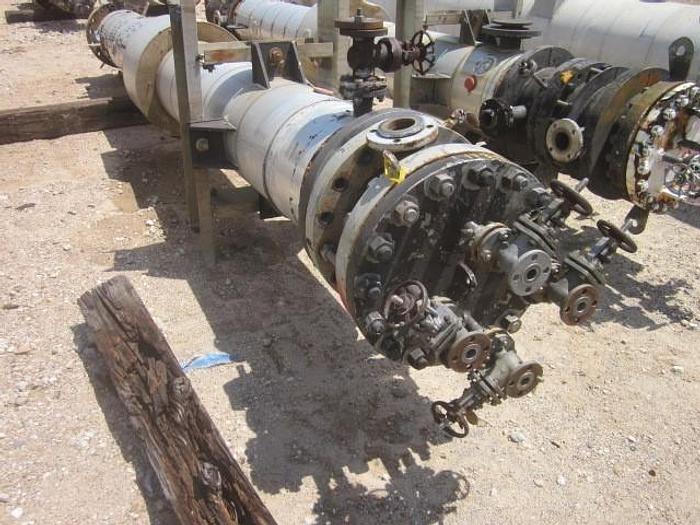 Used Used Missouri Boiler approximately 368 sq ft. 304L stainless steel vertical shell and tube heat exchanger