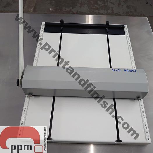 Used GPM 315 Hand Operated Paper Creaser