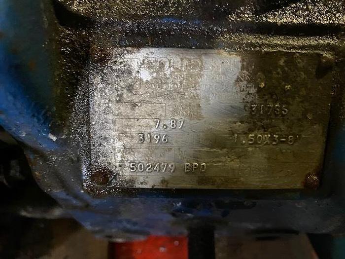 Used GOULDS MDL. 3196 1.50 X 3 - 8  317SS