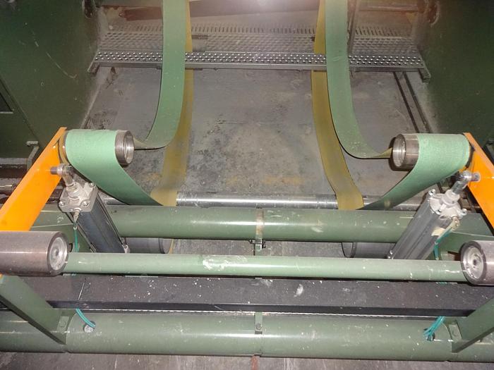 Used 106" (2.70M) FABIO PERINI TISSUE TOWEL SHAFTLESS UNWIND STANDS (2)