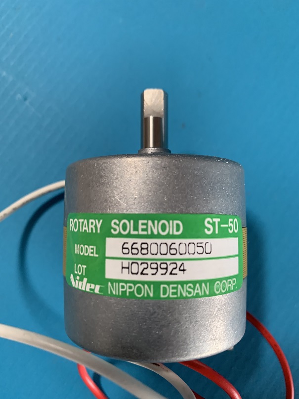 Used Nippon Densan Rotary Solenoid 6680060050