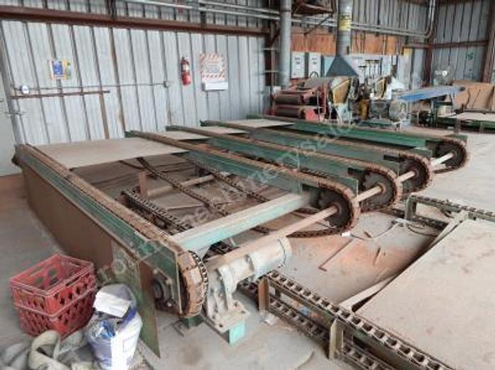 Used Newman Whitney S-282 Planer w/ Material Handling