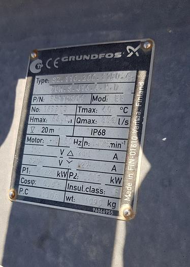 Usato 2006 Pompa idrovore ad immersione, GRUNDFOS EE - S2.110.200