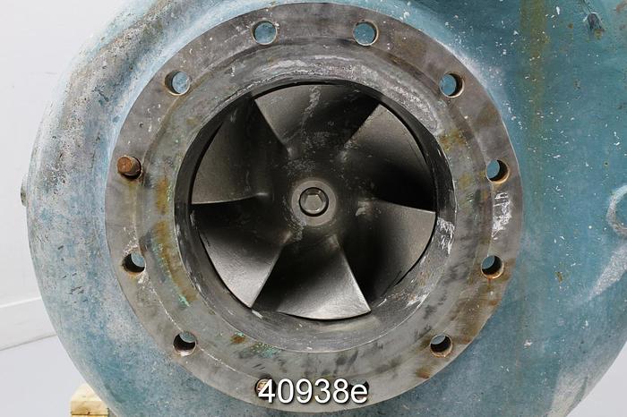 Used Goulds 3175 14x14x22H Pump, SS Casing, 6-Vane SS Impeller #40938