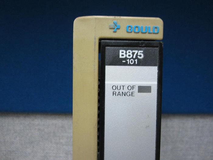 Used Gould AS - B875-101 Active Analog Input Module, 82A2