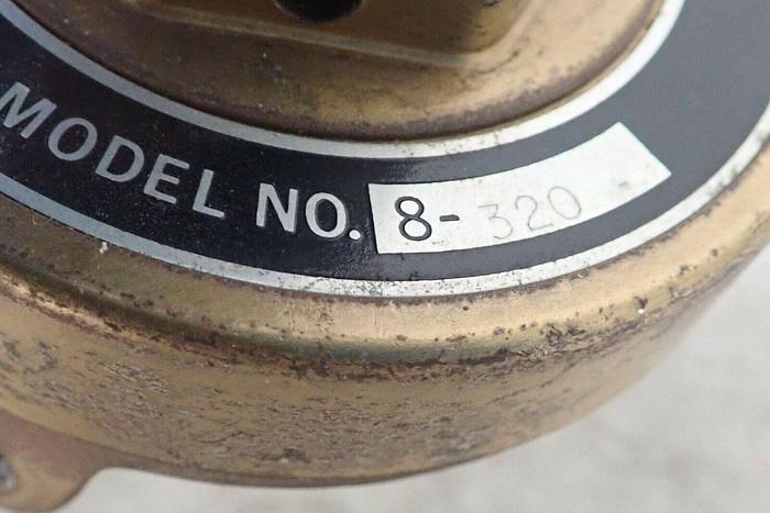Used Matheson Model 8-320 Dual Gauge Gas Regulator with CGA-320 Fitting
