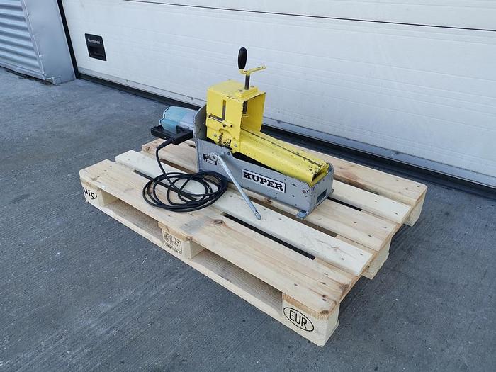 Used Roller shutter insertion milling device Kuper RFG