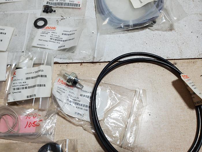 (Lot of 24) Mazak Parts Including TK-ON Thermal Overload Relay