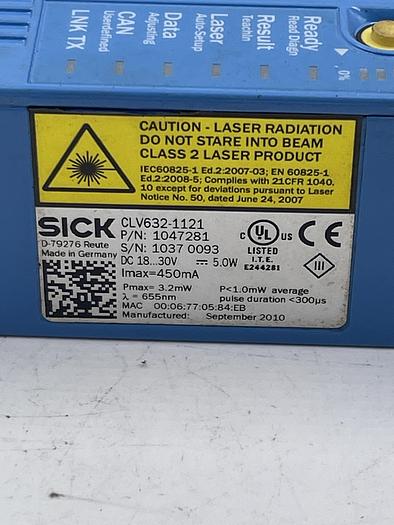 Used Sick CLV632-1121