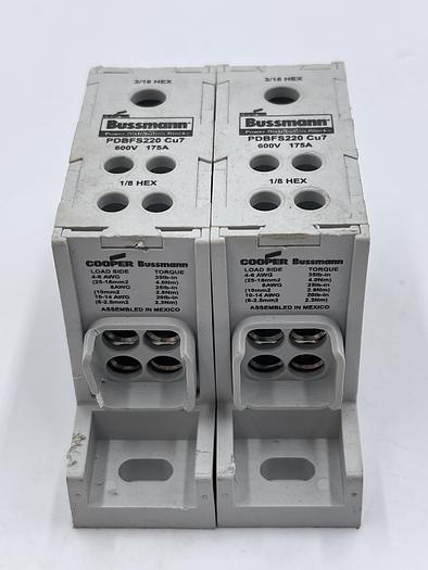 Used Bussmann PDBFS220 CU7