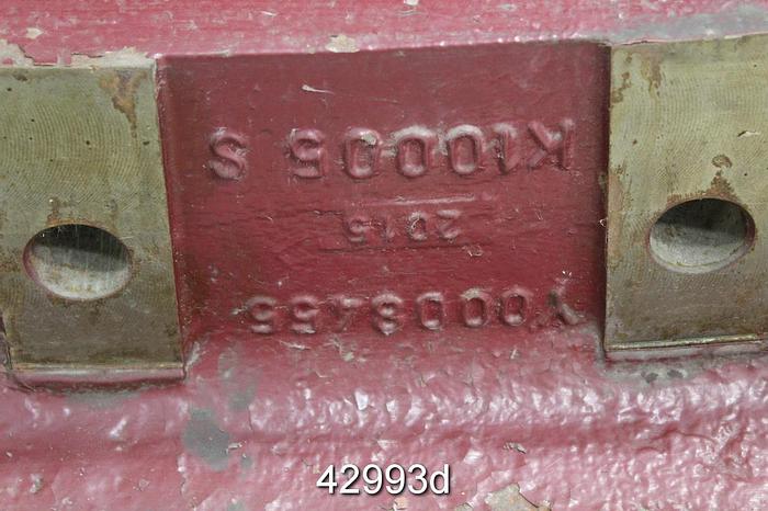 Used Andritz FiberFlow 400 Drum Pulper Pinion Gear and Driven Gear Segment #42993