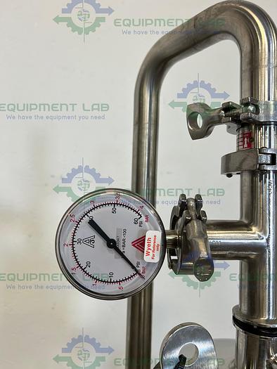 Used Cuno 8ZPB Stainless Steel Lenticular Filter Housing 150 PSI @ 300 °F