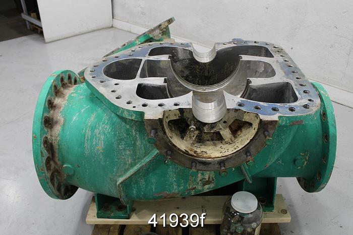 Used Sulzer ZPP32-400 Split Case Pump, SS Casing, 7-Vane 18.25" Impeller #41939