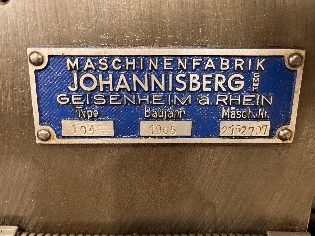 Gebraucht Johannisberg 104 Stanzcylinder