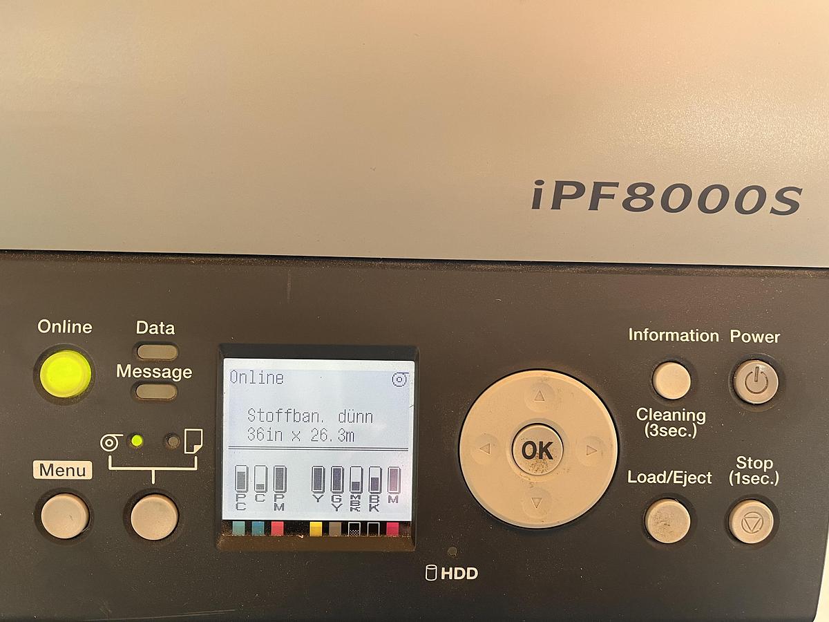 Gebraucht Plotter Canon IPF 8000 S