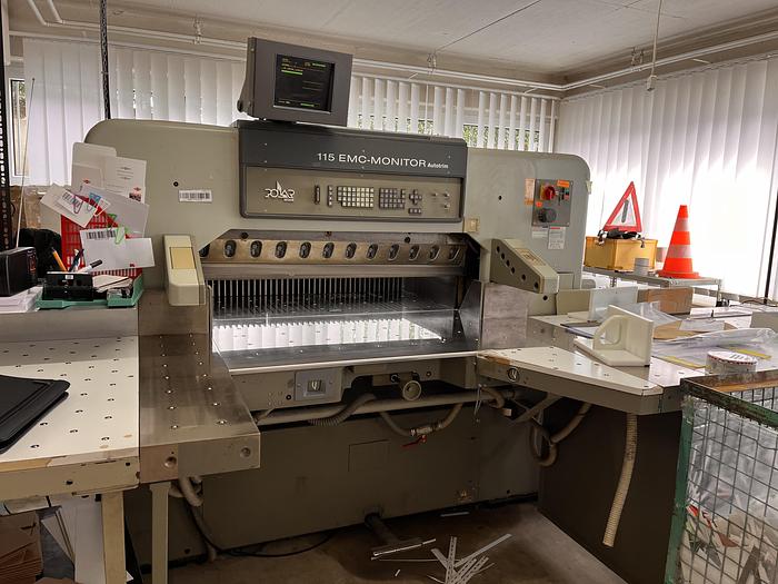 Gebraucht Schneidemaschine Polar 155 EMC-MON AT
