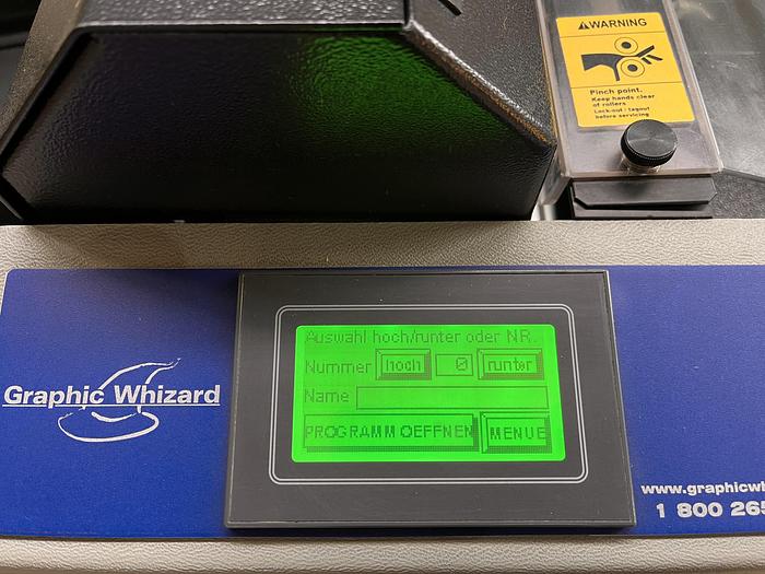 Gebraucht Graphic Whizard Creasemaster Plus +