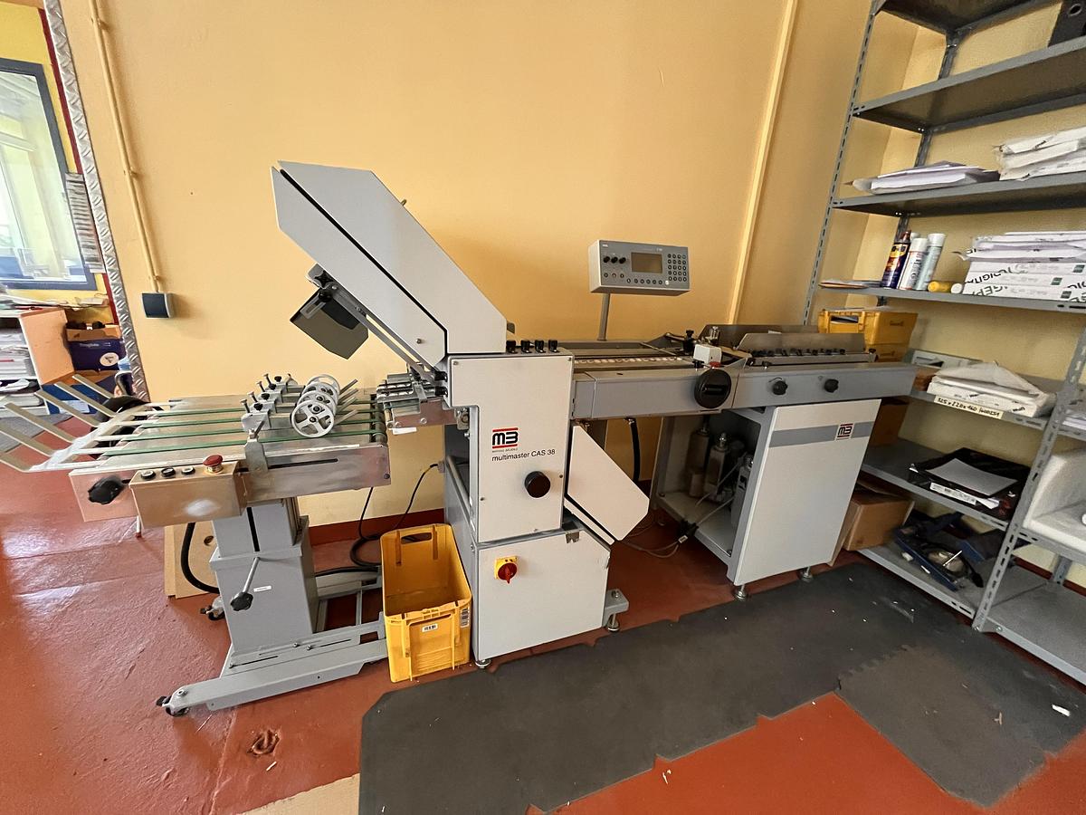 Gebraucht Falzmaschine MB Bäuerle CAS 38 / 4