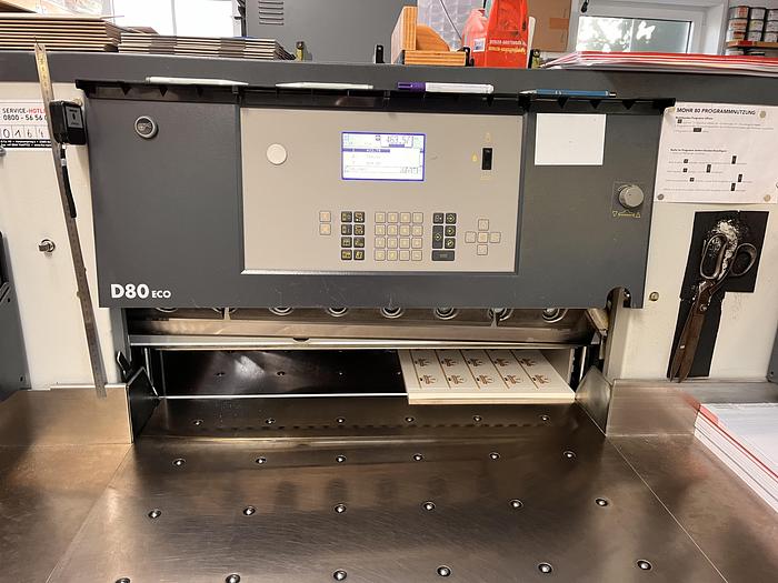 Gebraucht Schneidemaschine Mohr 80 Eco