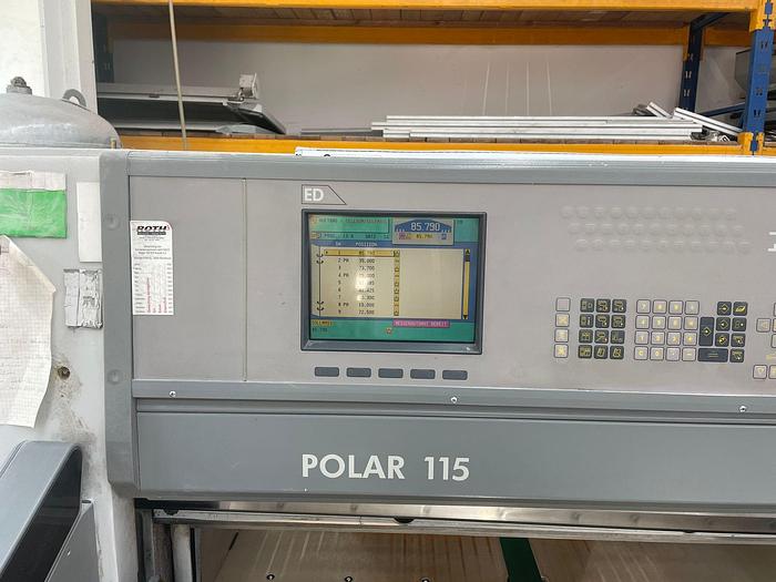 Gebraucht Schneidemaschine Polar 115 ED